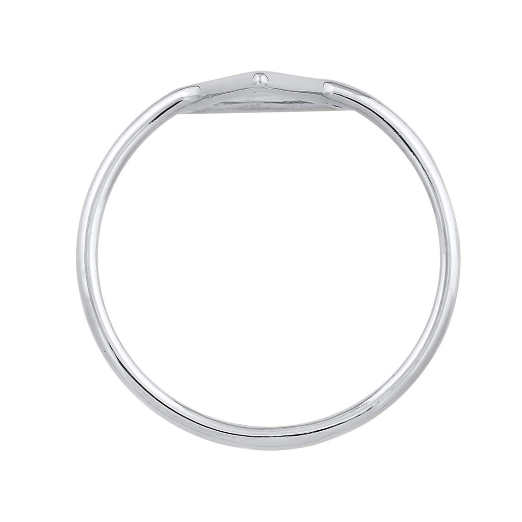 Silber - Elli | Ring Dreieck | 925er Sterling Silber
