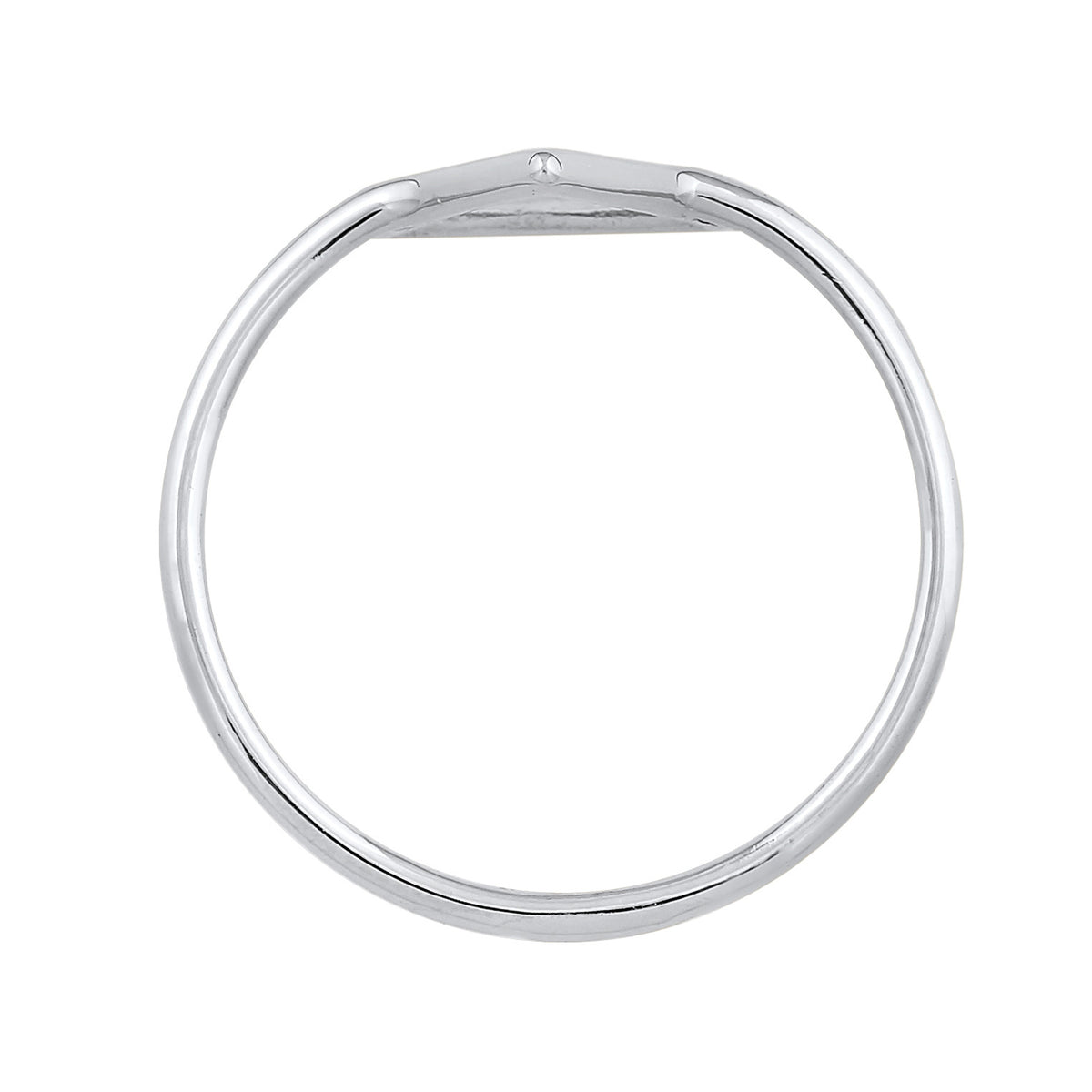 Silber - Elli | Ring Dreieck | 925er Sterling Silber