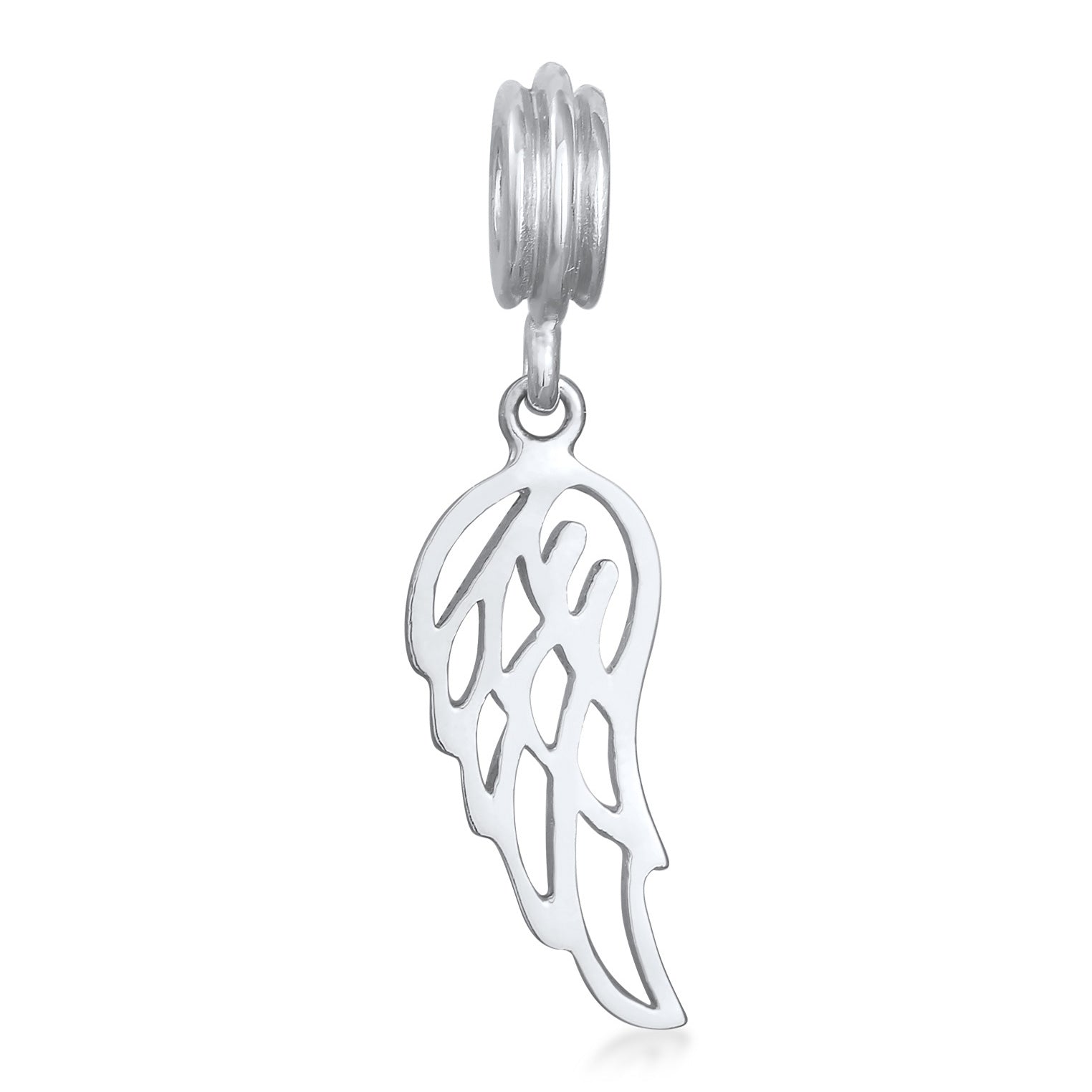 Silber - Nenalina | Bead Anhänger Flügel Schutzsymbol 925 Silber