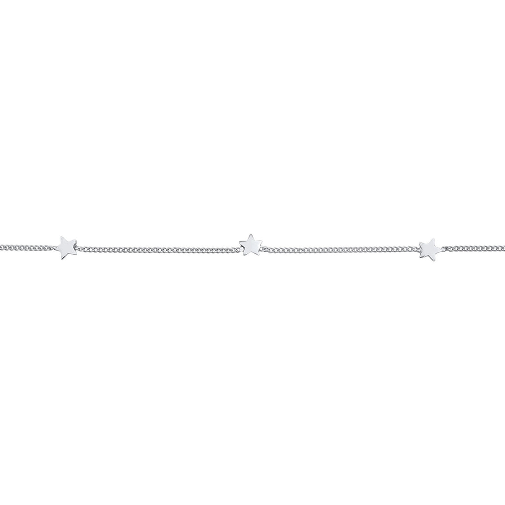 Silber - Elli | Choker Stern Astro | 925er Sterling Silber