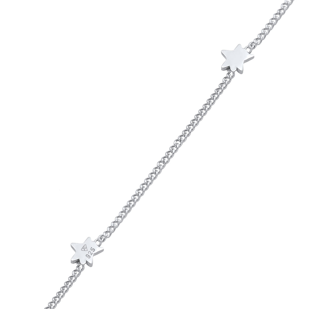 Silber - Elli | Choker Stern Astro | 925er Sterling Silber