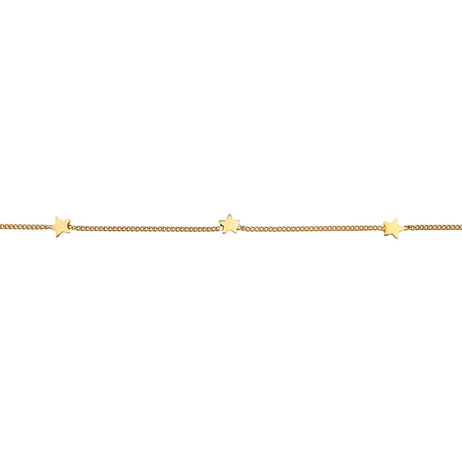 Gold - Elli | Choker Stern Astro | 925er Sterling Silber