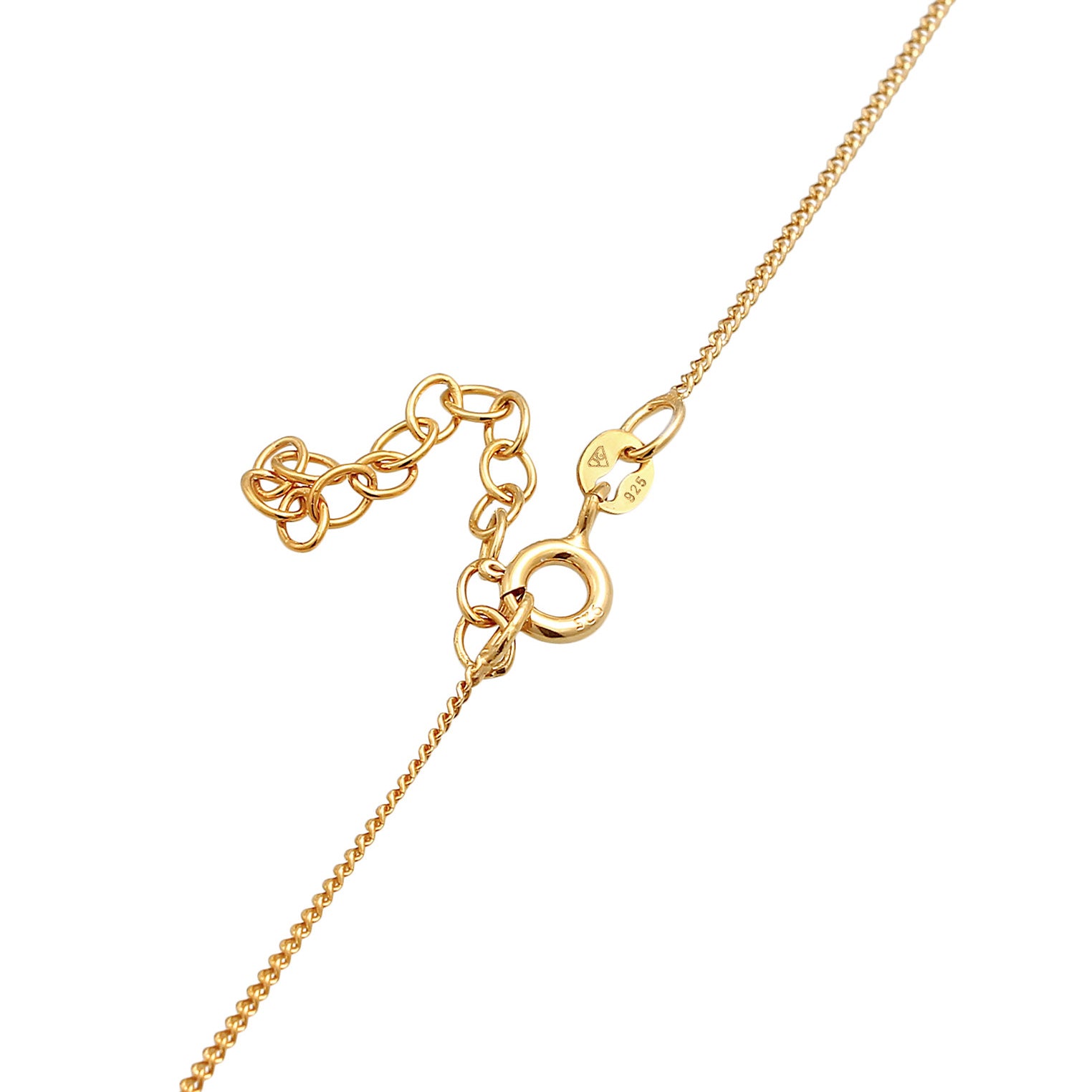 Gold - Elli | Choker Stern Astro | 925er Sterling Silber