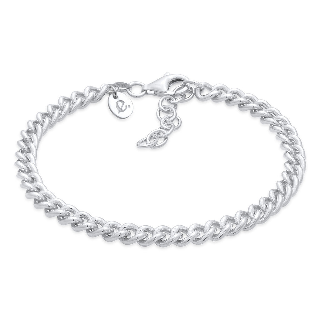 Silber - Elli PREMIUM | Armband Massiv | 925er Sterling Silber