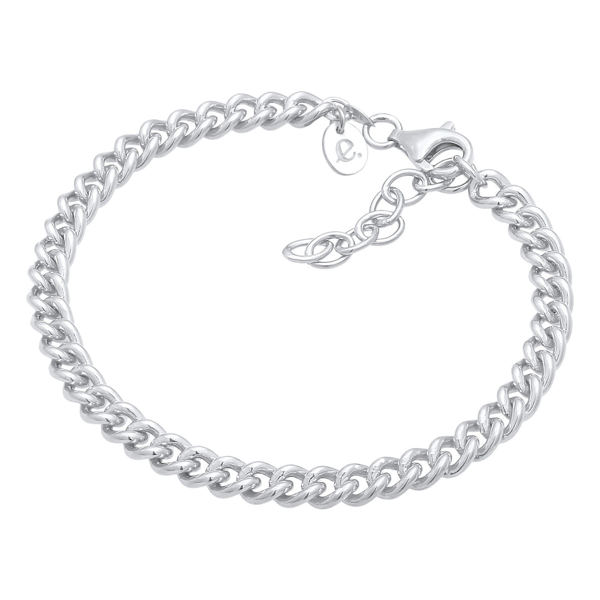 Silber - Elli PREMIUM | Armband Massiv | 925er Sterling Silber