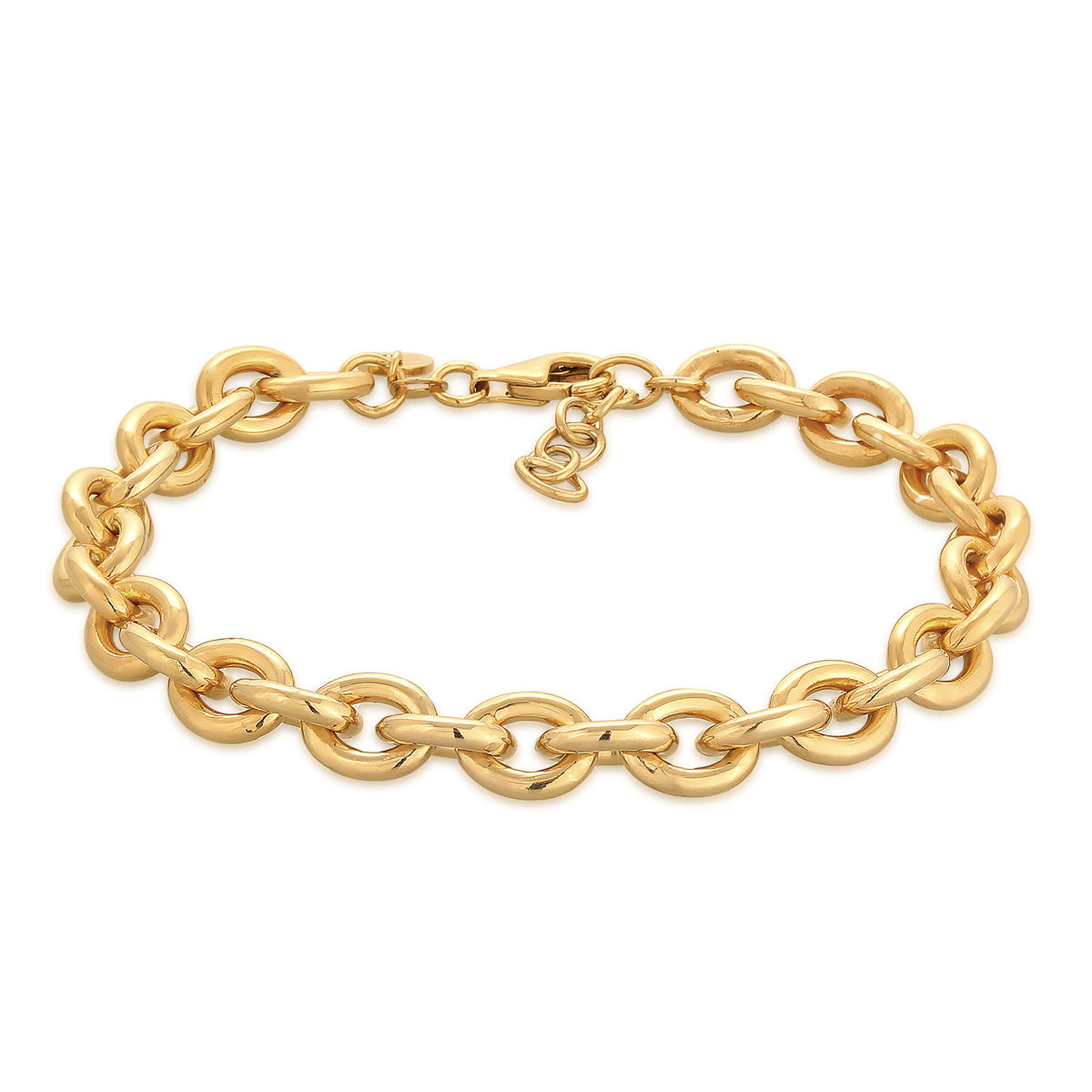 Gold - Elli PREMIUM | Armband Elegant | 925er Sterling Silber