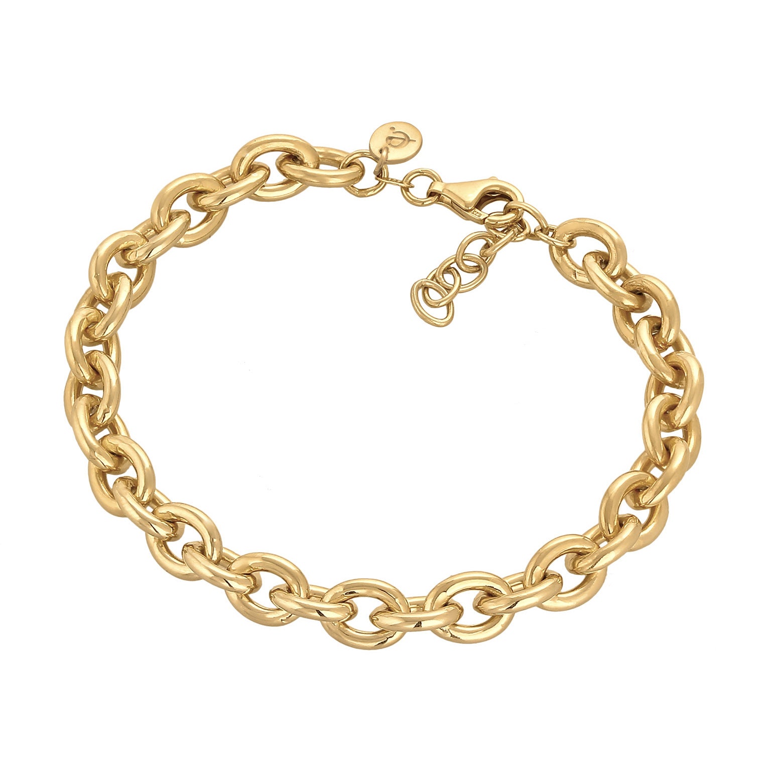 Gold - Elli PREMIUM | Armband Elegant | 925er Sterling Silber