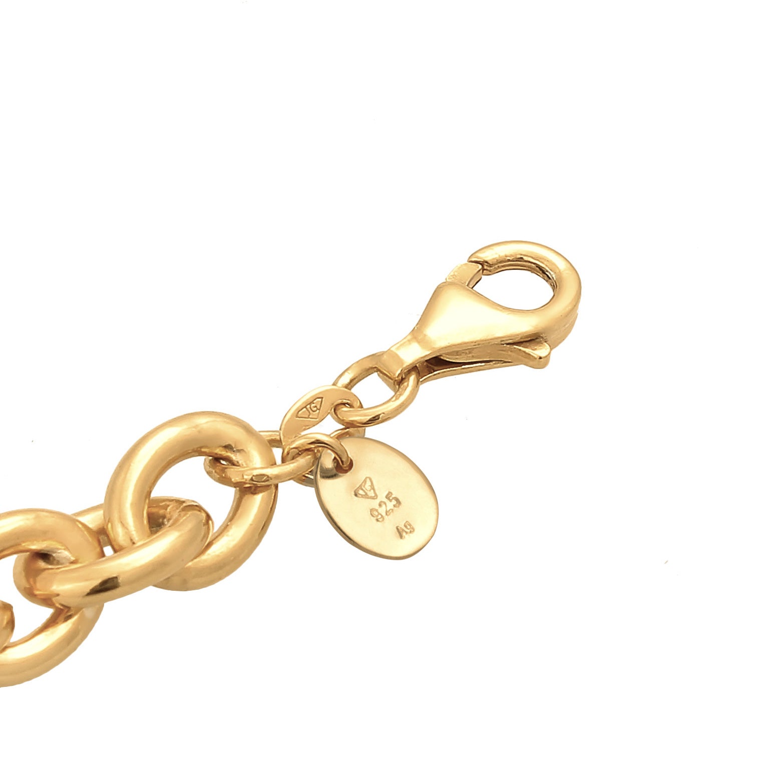 Gold - Elli PREMIUM | Armband Elegant | 925er Sterling Silber