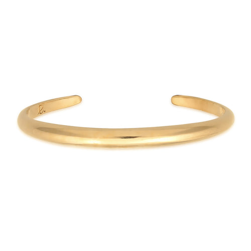 Gold - Elli PREMIUM | Armreif Offen | 925er Sterling Silber
