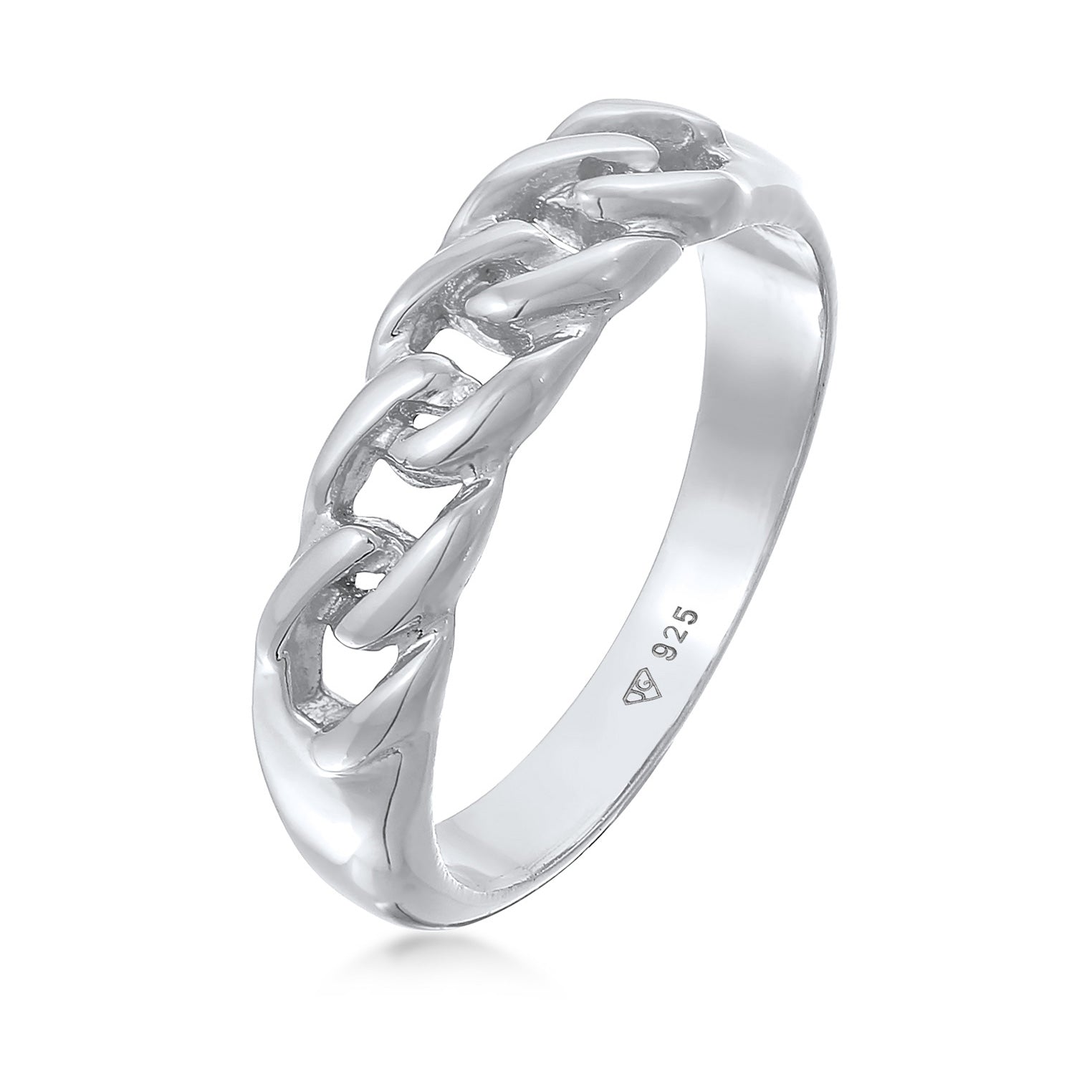 Silber - Elli | Bandring Knoten | 925er Sterling Silber