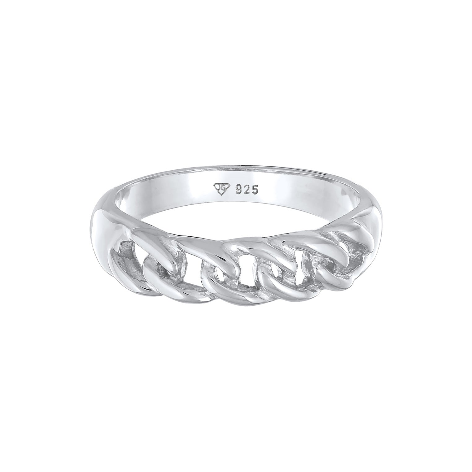 Silber - Elli | Bandring Knoten | 925er Sterling Silber