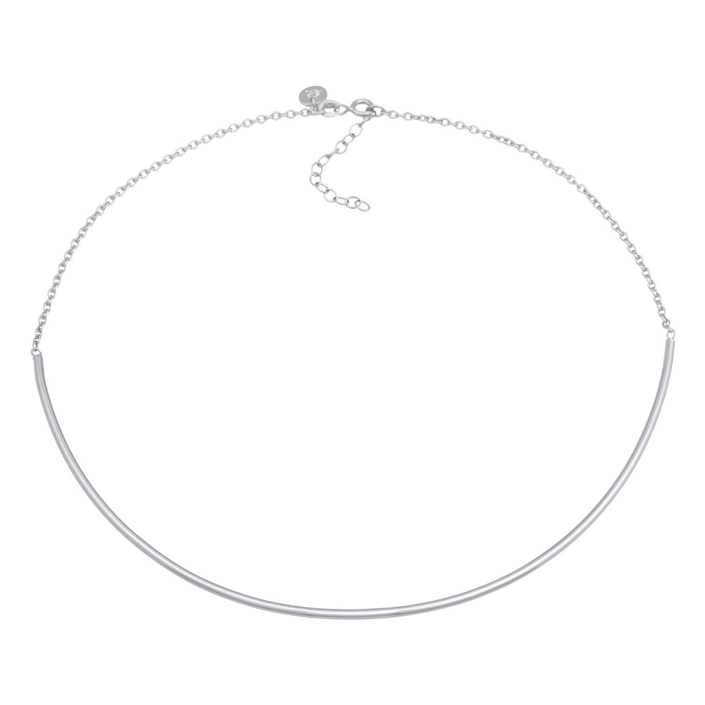 Silber - Elli PREMIUM | Choker Cuff Basic Blogger 925er Silber