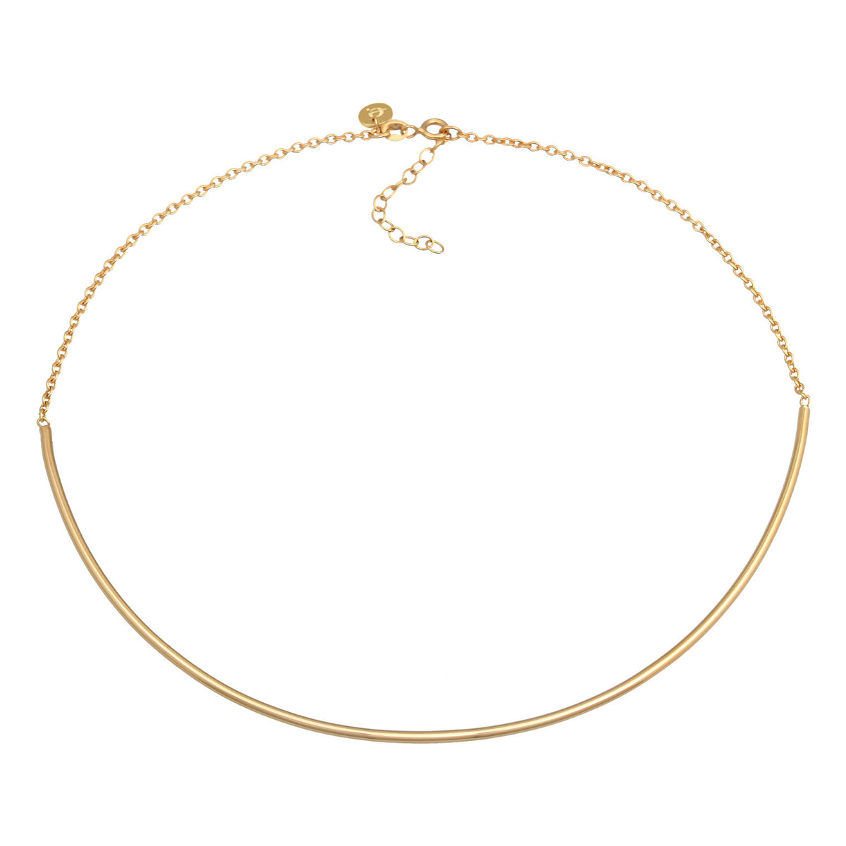 Gold - Elli PREMIUM | Choker Basic | 925er Sterling Silber