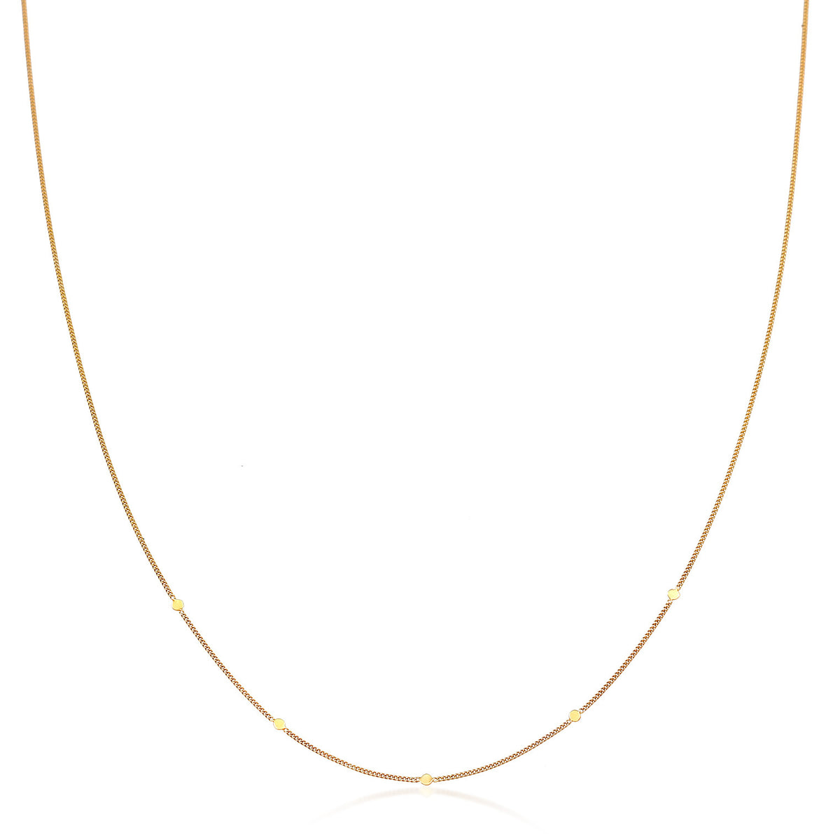Gold - Elli PREMIUM | Halskette Boho | 375er Gelbgold