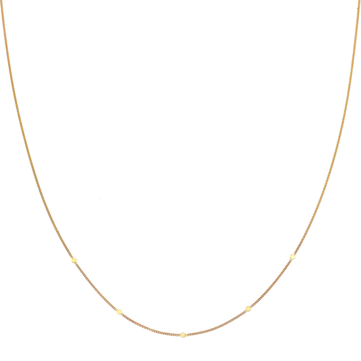 Gold - Elli PREMIUM | Halskette Boho | 375er Gelbgold