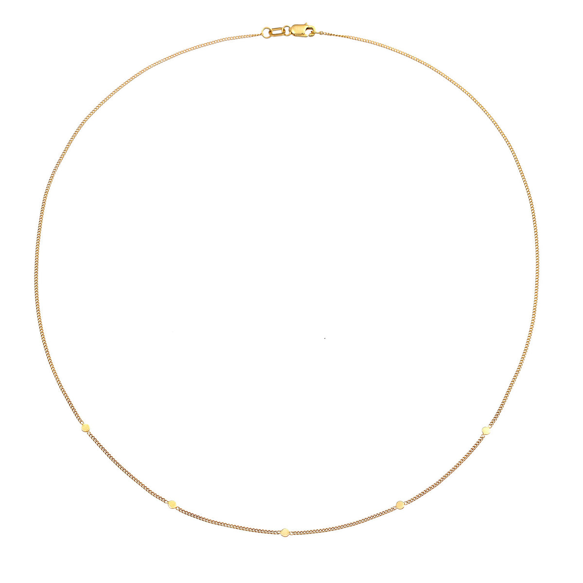 Gold - Elli PREMIUM | Halskette Boho | 375er Gelbgold
