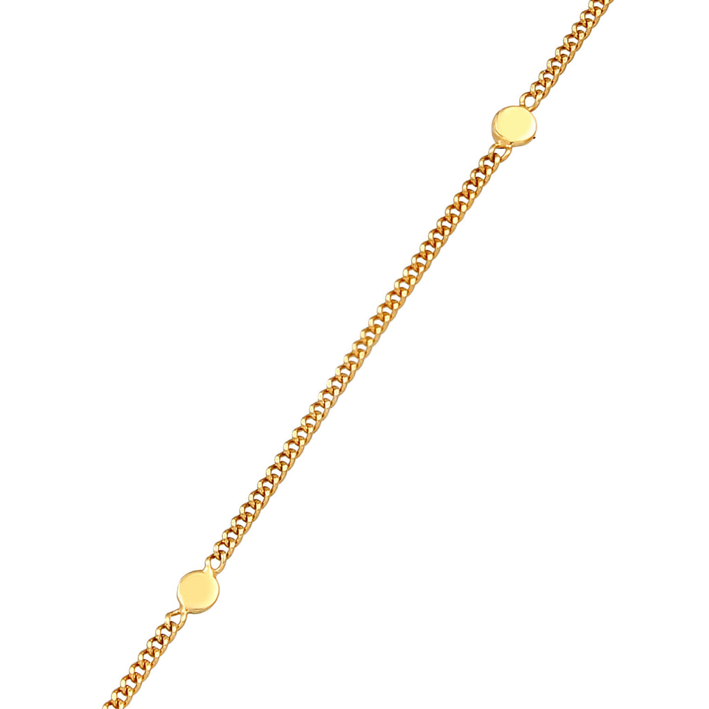 Gold - Elli PREMIUM | Halskette Boho | 375er Gelbgold