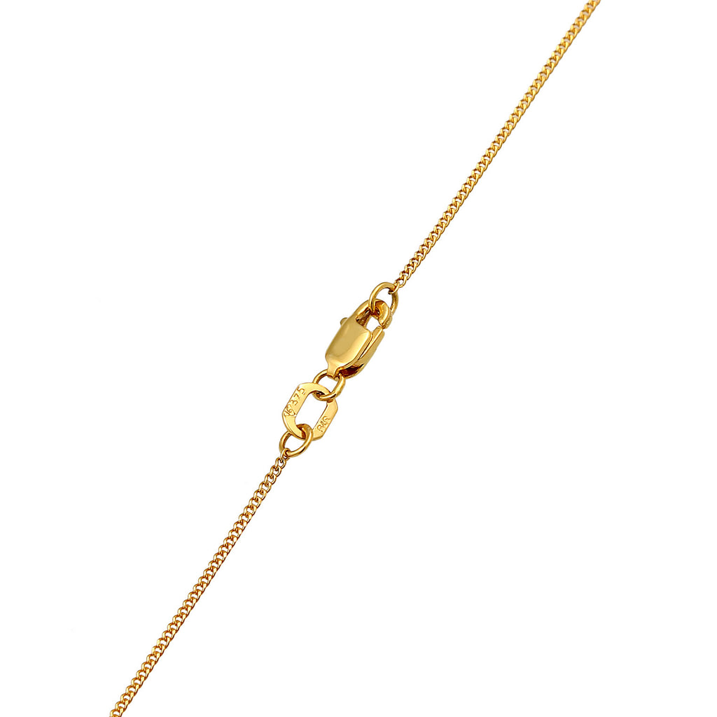 Gold - Elli PREMIUM | Halskette Boho | 375er Gelbgold