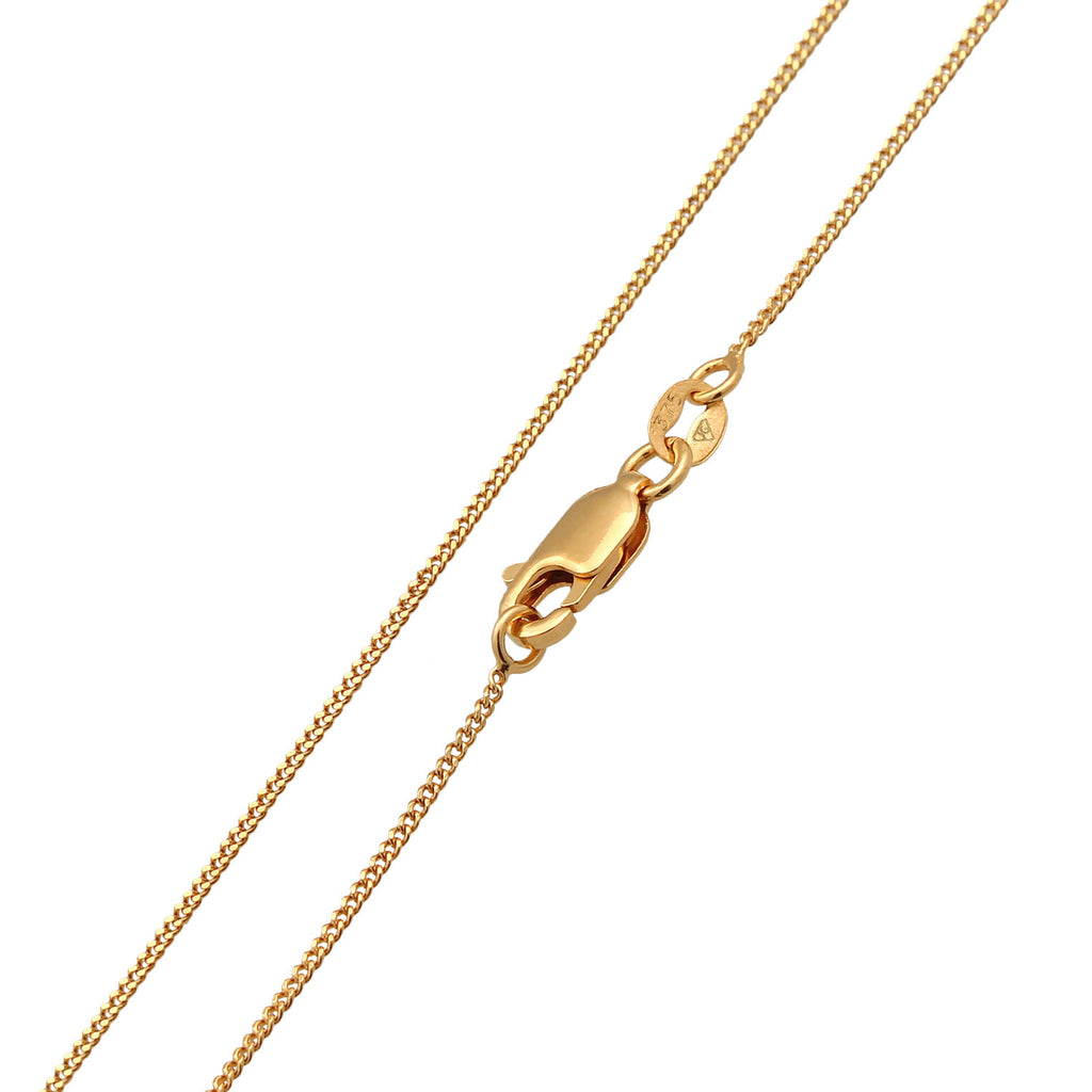 Gold - Elli PREMIUM | Choker Stern | 375er Gelbgold