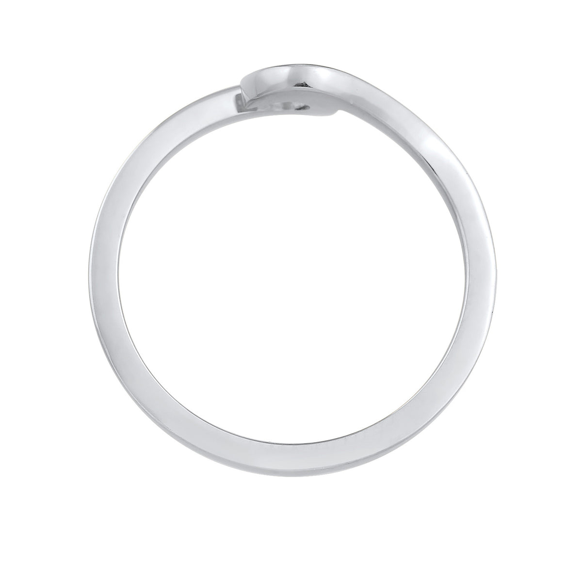 Silber - Elli | Ring Welle | 925er Sterling Silber