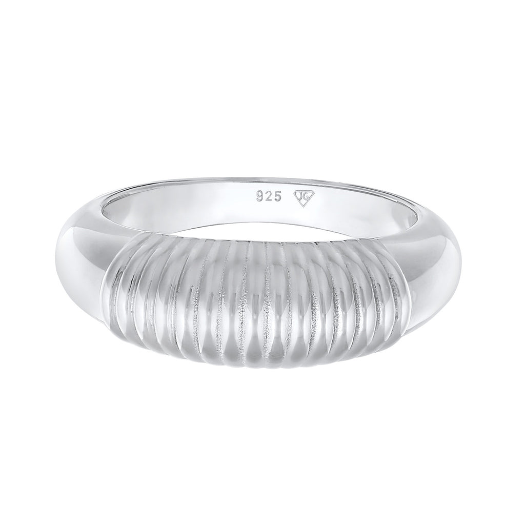 Silber - Elli PREMIUM | Bandring Chunky | 925er Sterling Silber