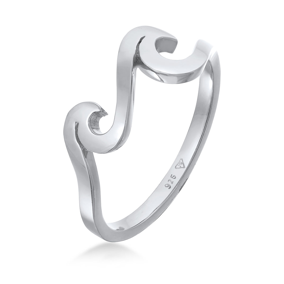 Silber - Elli | Ring Wellen | 925er Sterling Silber