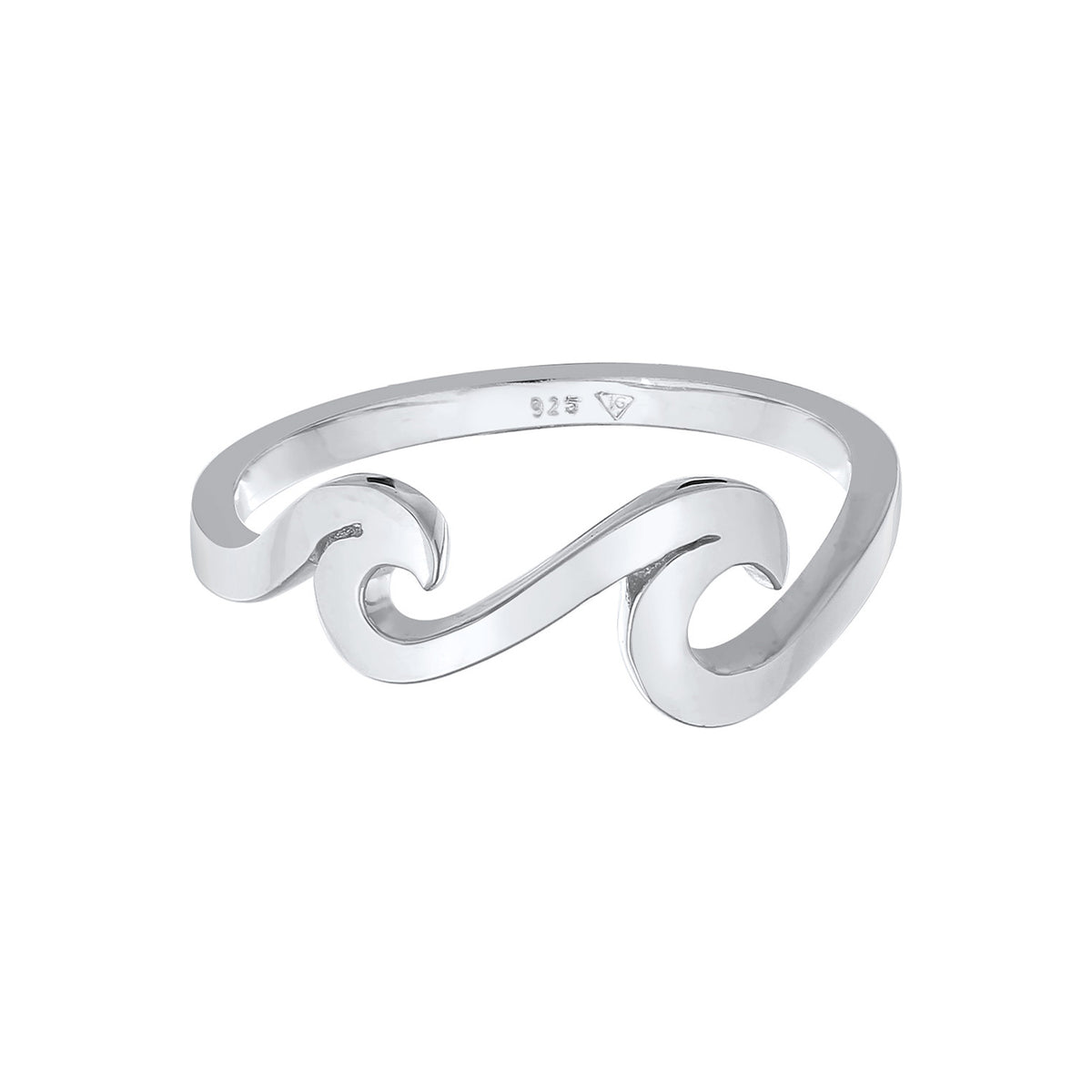 Silber - Elli | Ring Wellen | 925er Sterling Silber