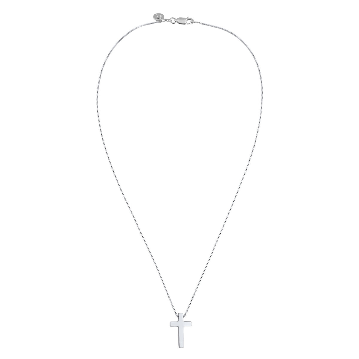 Silber - Elli PREMIUM | Halskette Kreuz | 925er Sterling Silber