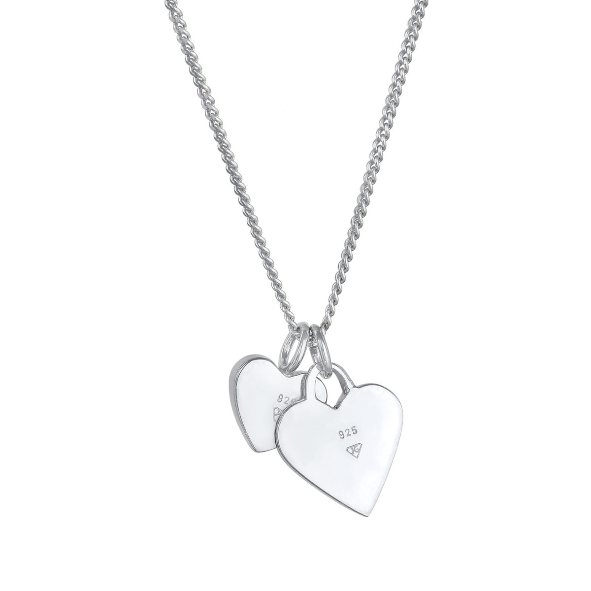 Silber - Elli | Halskette Anhänger Herz | 925er Sterling Silber