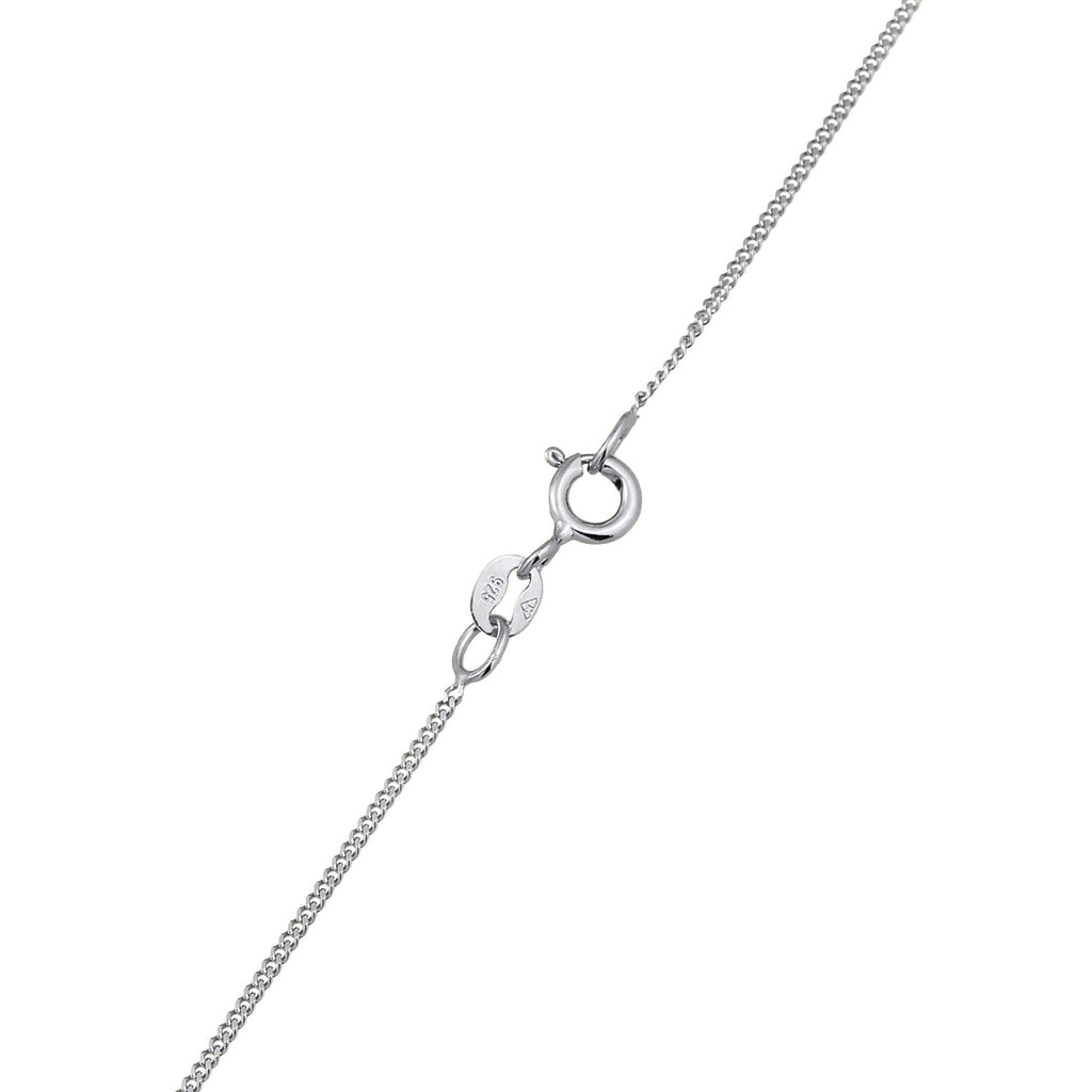 Silber - Elli | Halskette Anhänger Herz | 925er Sterling Silber