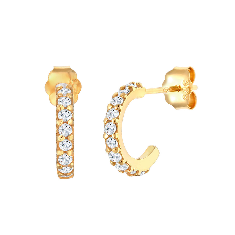 Creolen | Topas (Weiß)