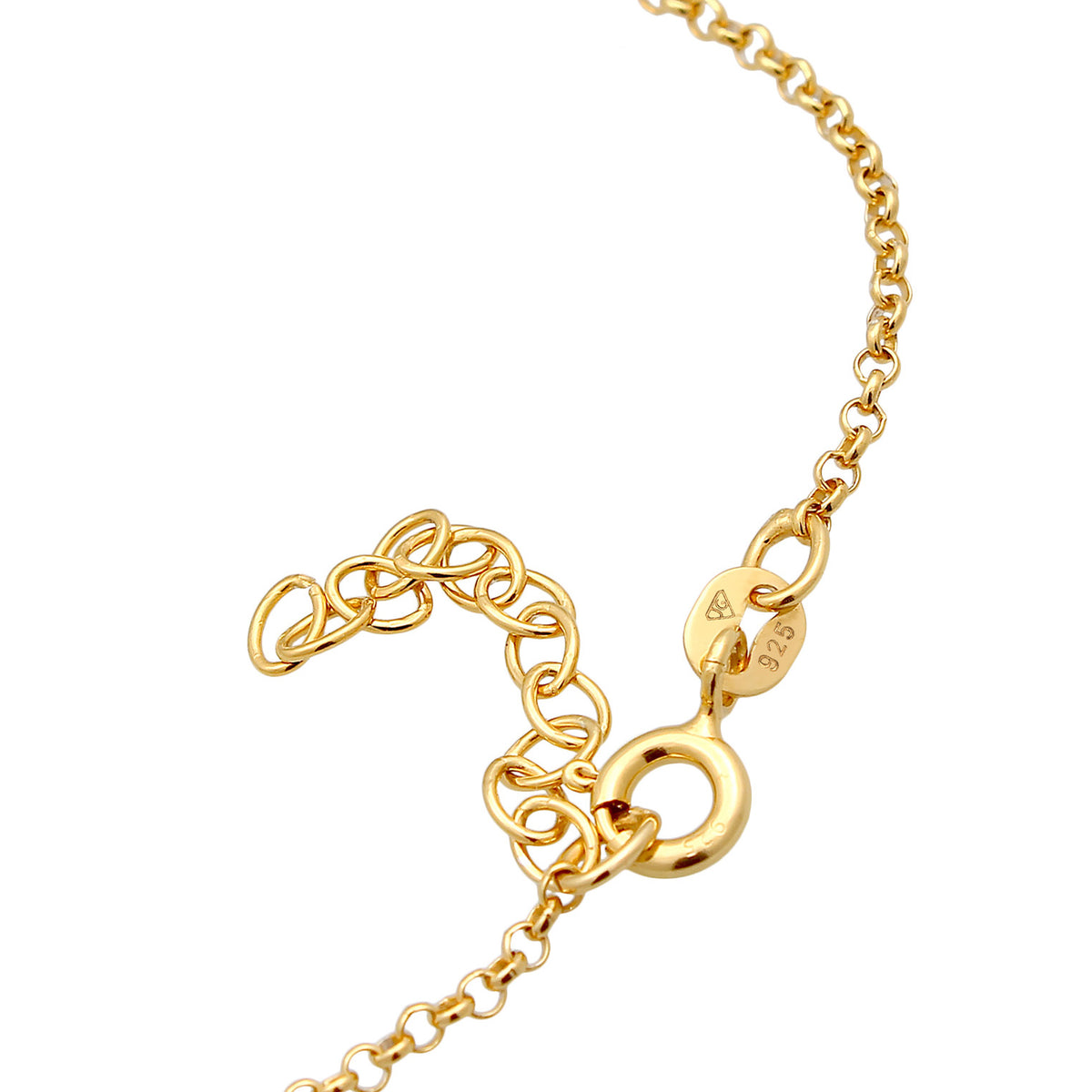 Gold - Elli | Armband Kugeln Pastell | 925er Sterling Silber