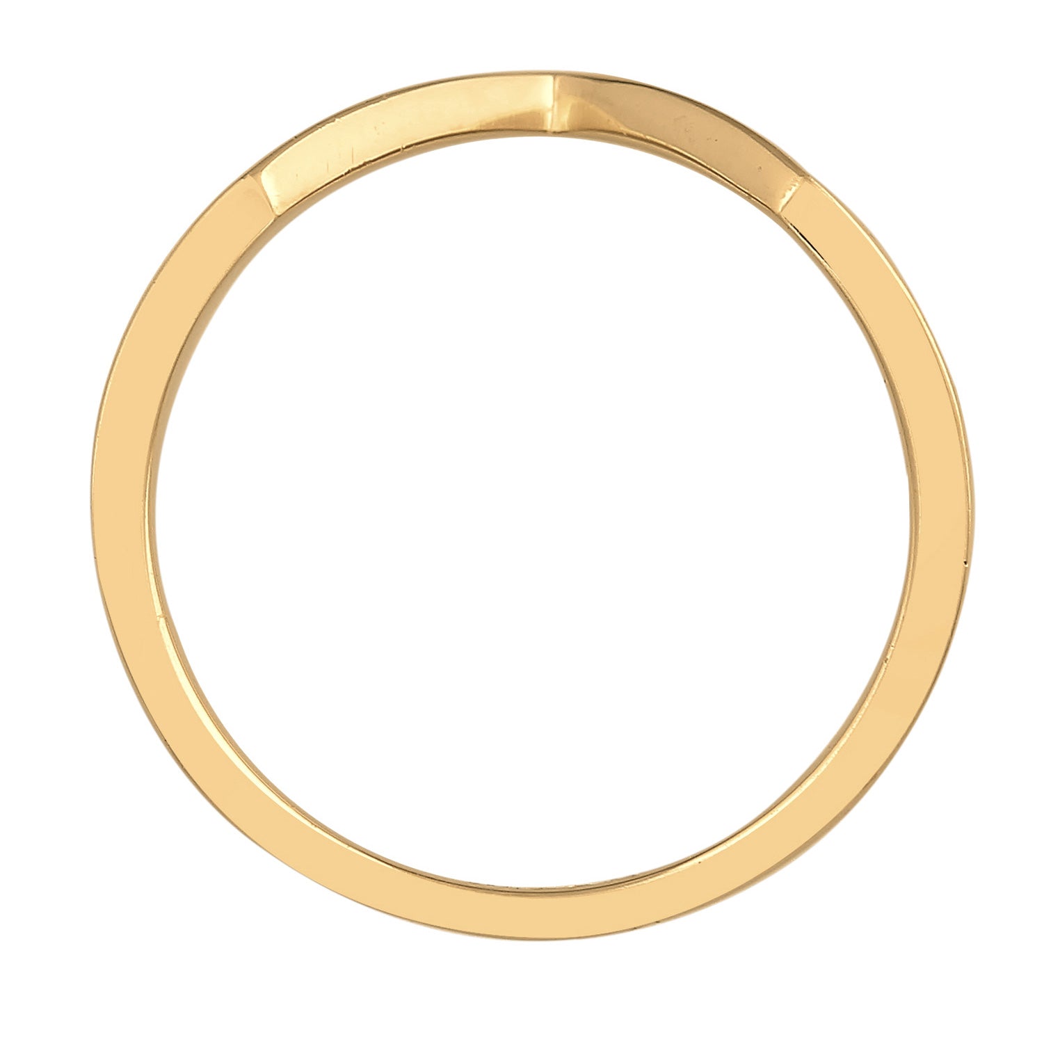 Gold - Elli PREMIUM | Ring Geo | 925er Sterling Silber