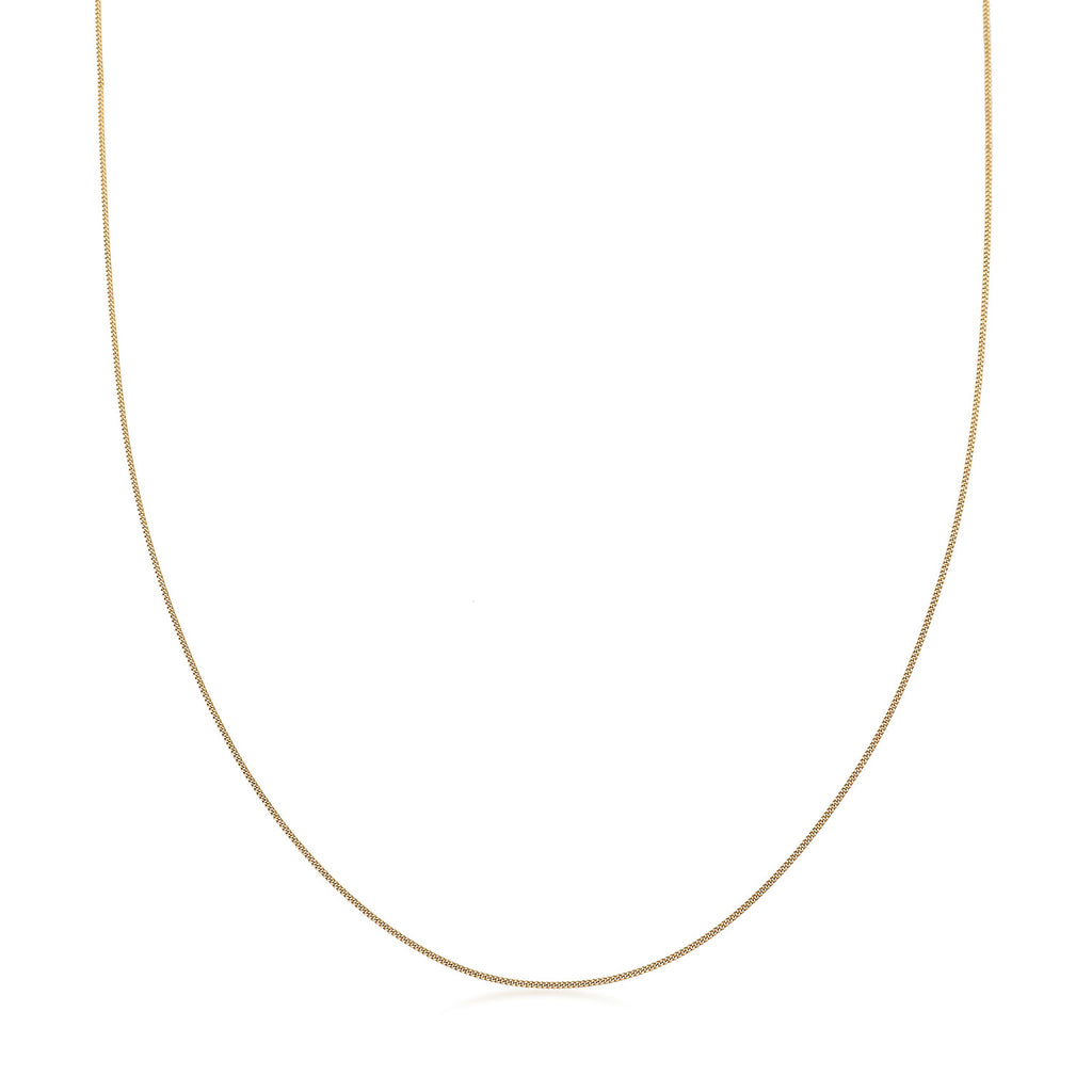 Gold - Elli PREMIUM | Panzer-Halskette | 375er Gelbgold