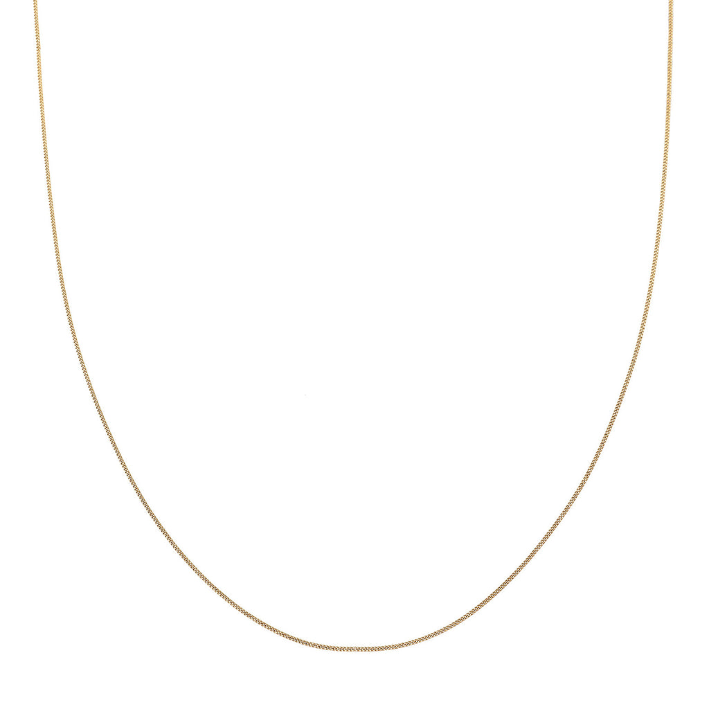 Gold - Elli PREMIUM | Panzer-Halskette | 375er Gelbgold