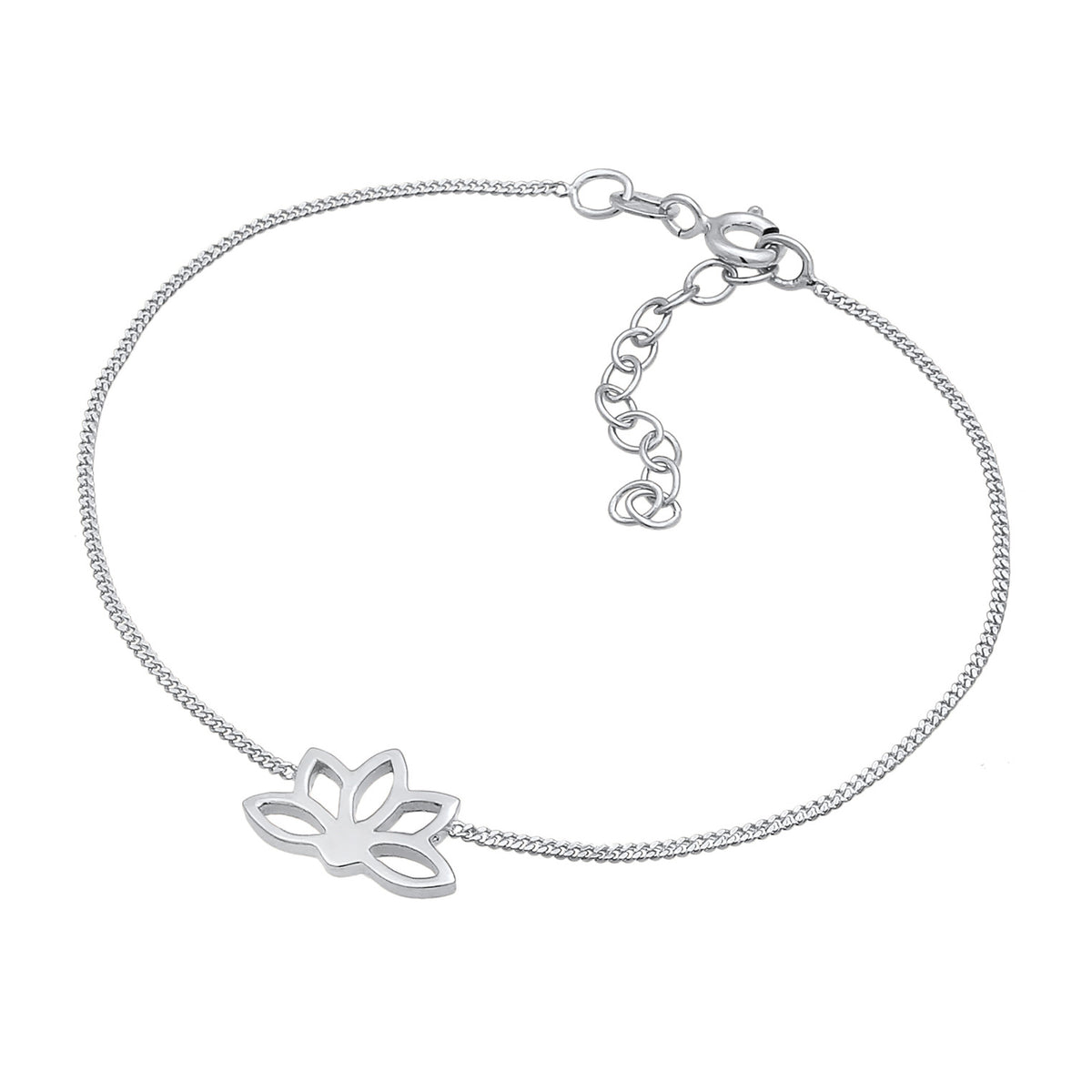 Silber - Elli | Armband Lotusblume | 925er Sterling Silber