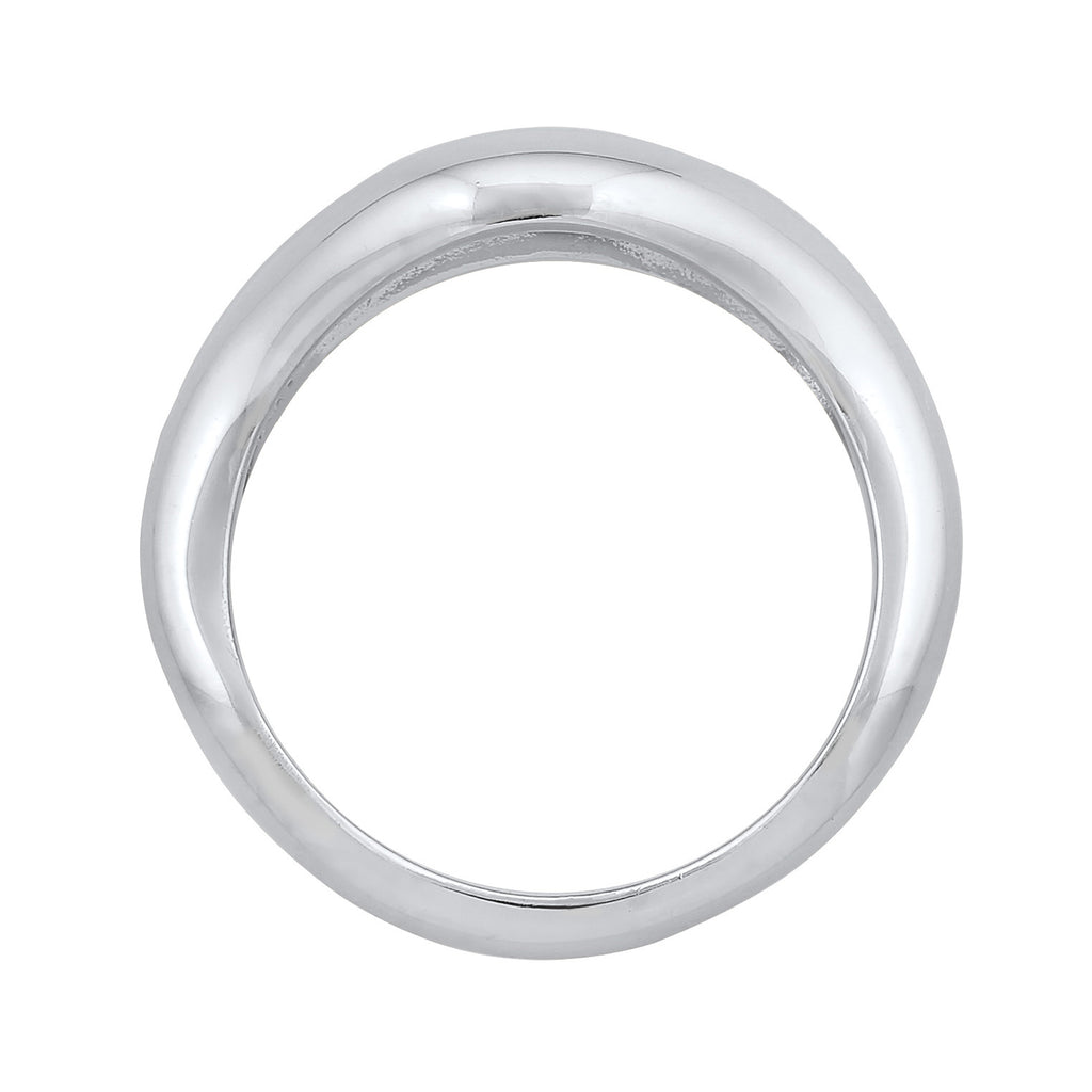 Silber - Elli PREMIUM | Ring Welle Organic | 925er Sterling Silber