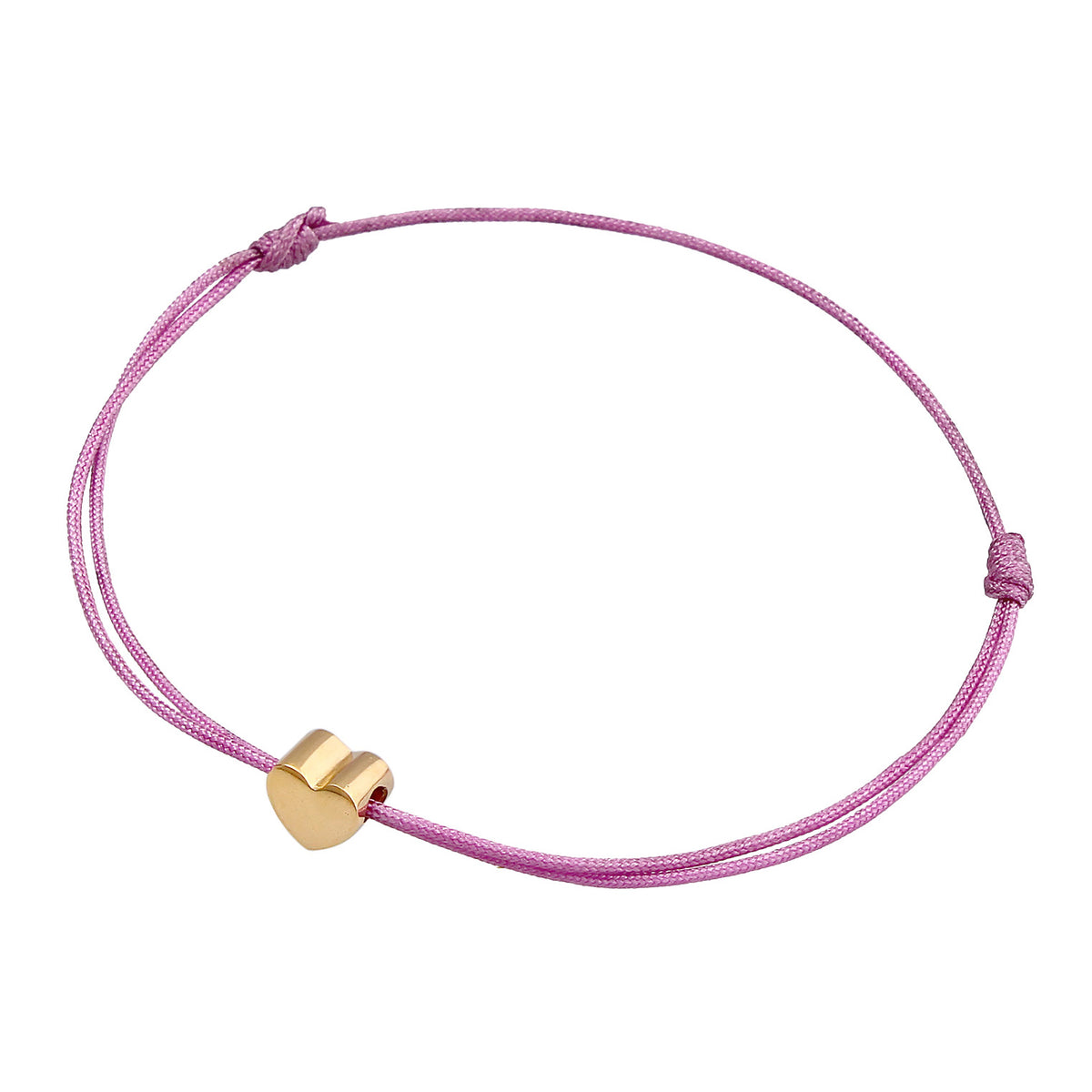 Gold - Elli | Armband Herz | 925er Sterling Silber vergoldet