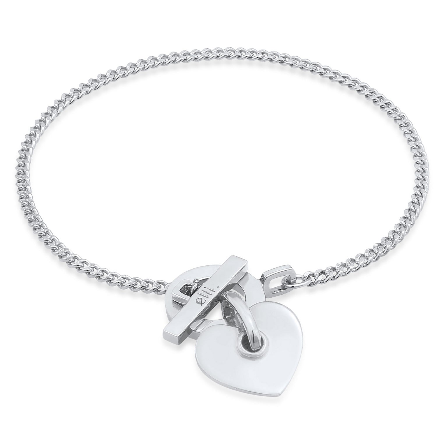 Silber - Elli PREMIUM | Armband Herz | 925er Sterling Silber
