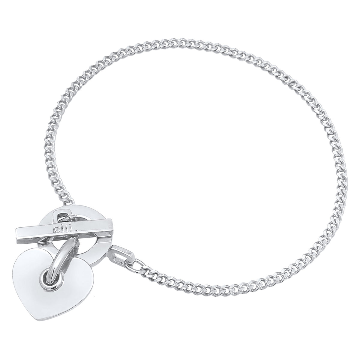 Silber - Elli PREMIUM | Armband Herz | 925er Sterling Silber