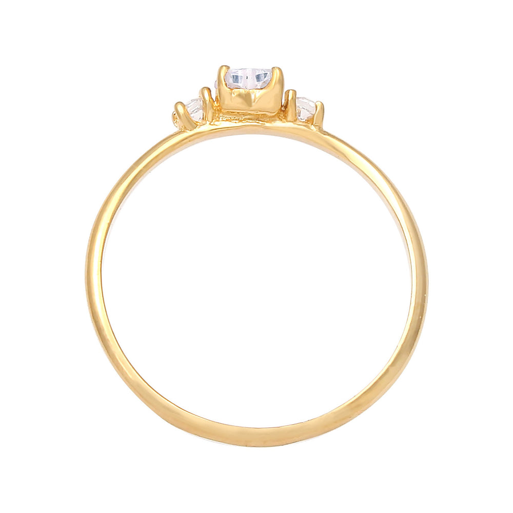 Verlobungsring Herz | Zirkonia (Weiß)