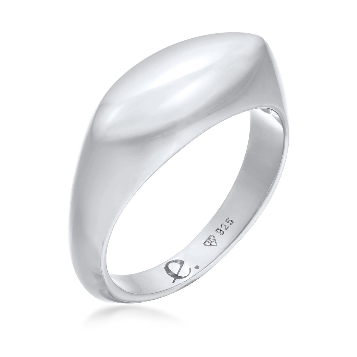 Silber - Elli PREMIUM | Siegelring Chunky | 925er Sterling Silber