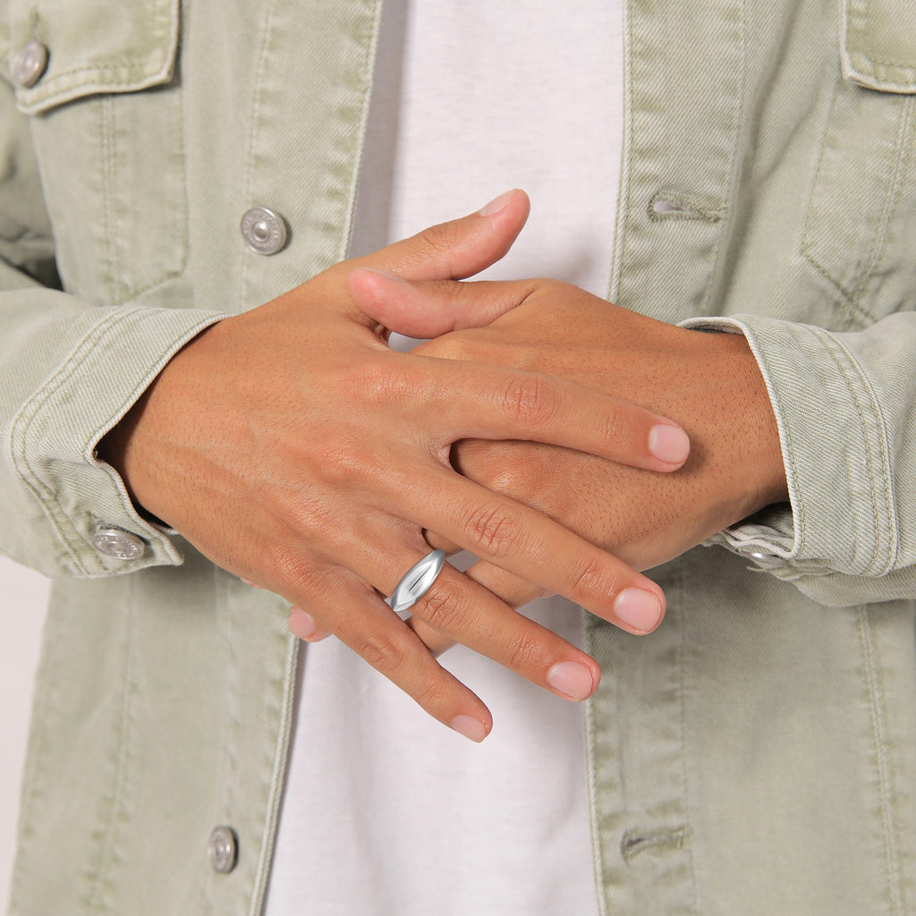 Silber - Elli PREMIUM | Siegelring Chunky | 925er Sterling Silber