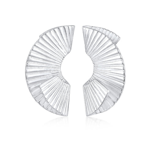 Silber - Elli PREMIUM | Ohrstecker Geo | 925er Sterling Silber