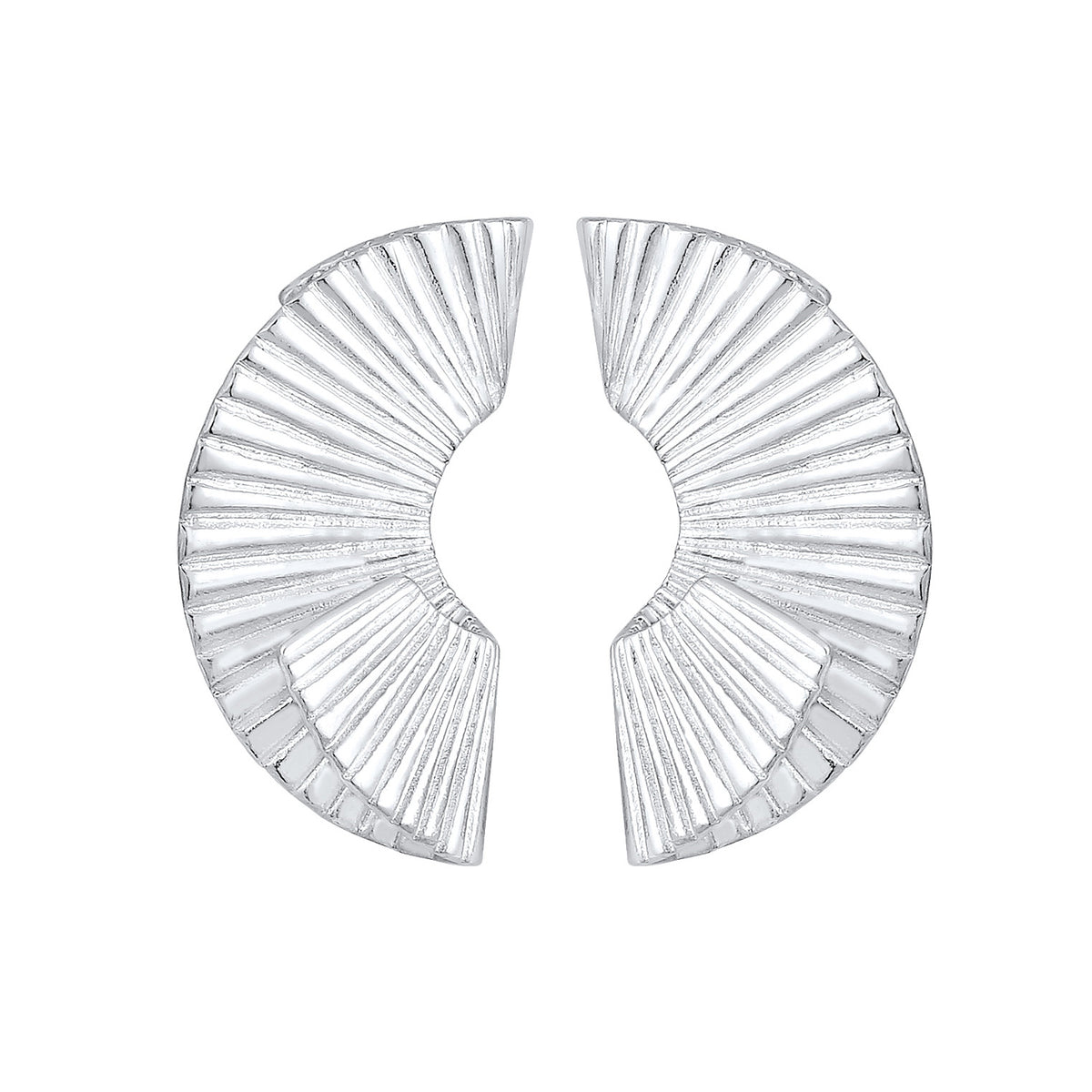 Silber - Elli PREMIUM | Ohrstecker Geo | 925er Sterling Silber