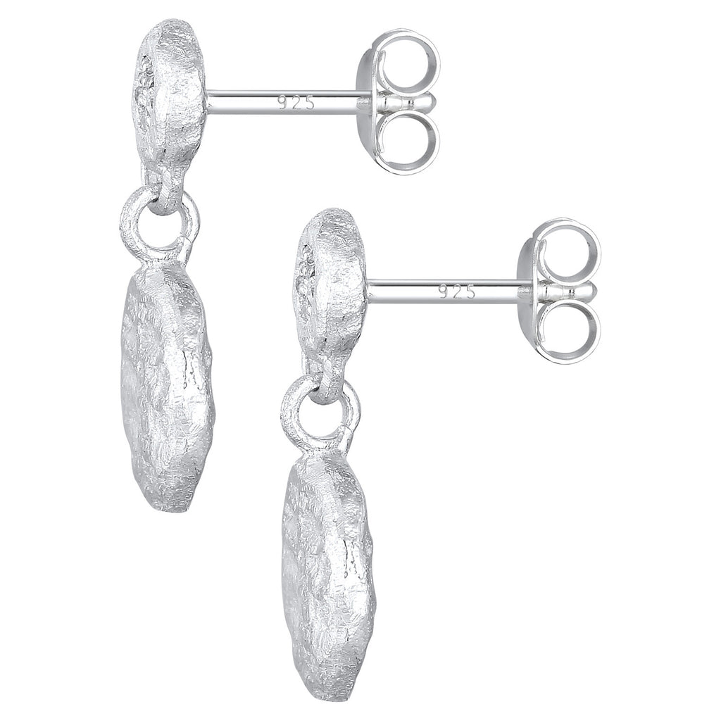 Silber - Elli DIAMONDS | Diamanten (0.05 ct) Plättchen Vintage 925 Silber