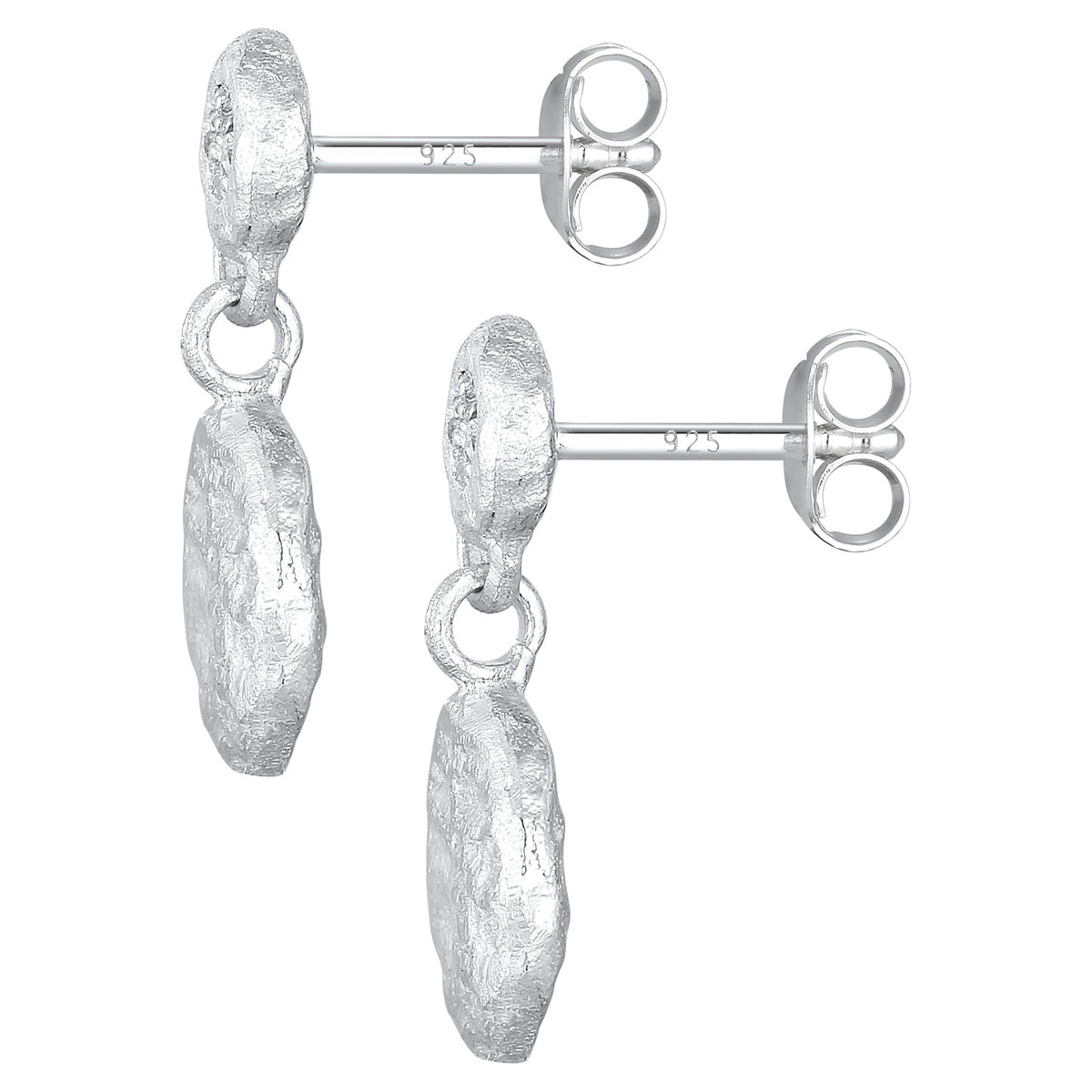 Silber - Elli DIAMONDS | Diamanten (0.05 ct) Plättchen Vintage 925 Silber