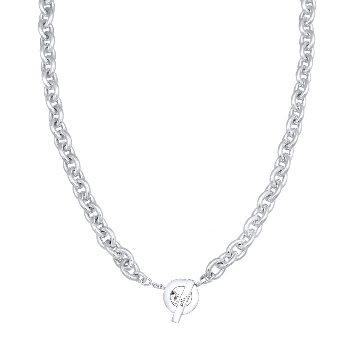 Silber - Elli PREMIUM | Glieder-Halskette Grob | 925er Sterling Silber