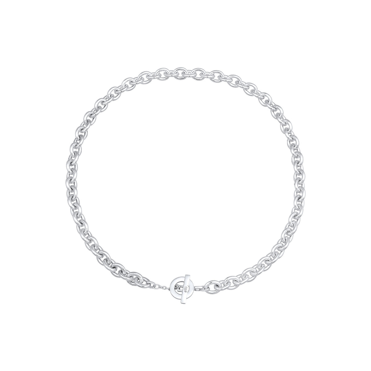 Silber - Elli PREMIUM | Glieder-Halskette Grob | 925er Sterling Silber
