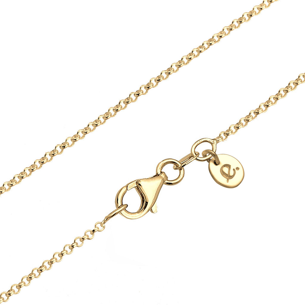 Gold - Elli PREMIUM | Schmuckset Tropfen | Quarz (Grün) | 925er Sterling Silber